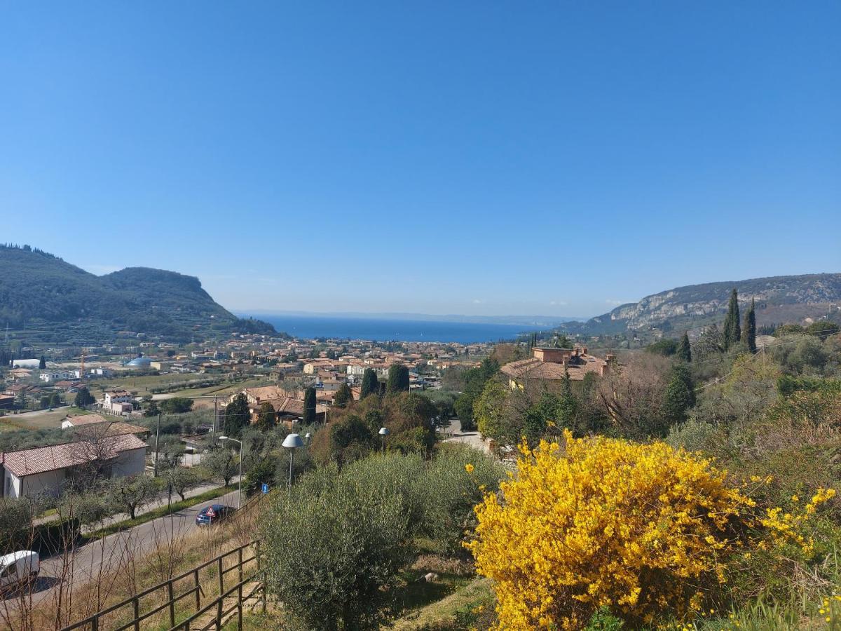Ferienwohnung Garda Panoramic House Albisano Exterior foto