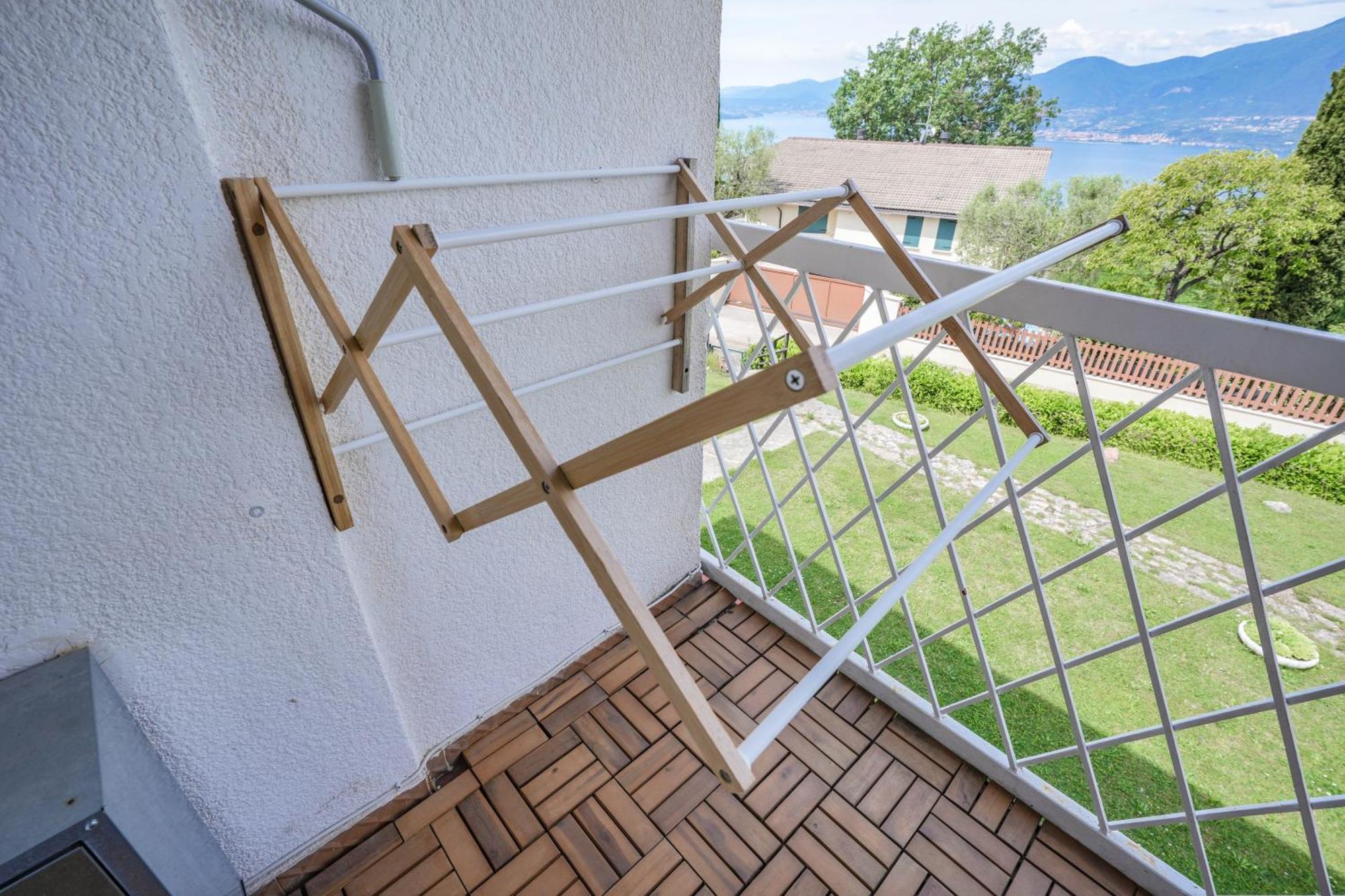 Ferienwohnung Garda Panoramic House Albisano Exterior foto